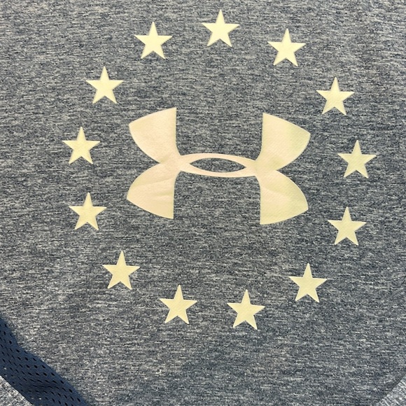 Under Armour Sweatshirt Top Womens Size Medium Blue Wrap Cowl Neck Pre Owned - Picture 2 of 14